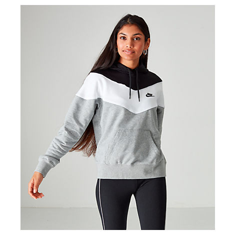 nike sportswear heritage hoodie women's