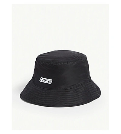 Shop Mcq By Alexander Mcqueen Bucket Hat In 1000 - Black