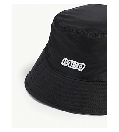 Shop Mcq By Alexander Mcqueen Bucket Hat In 1000 - Black
