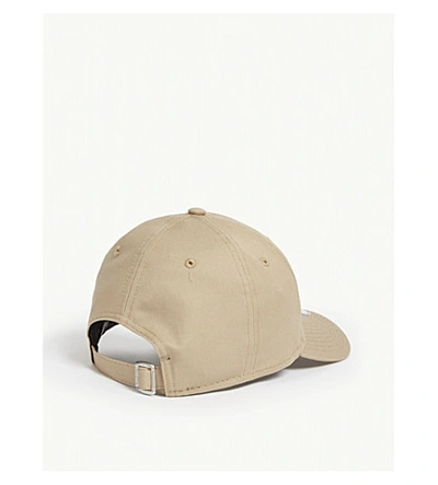 Shop New Era 9forty Essential Baseball Cap In Camel Optic White