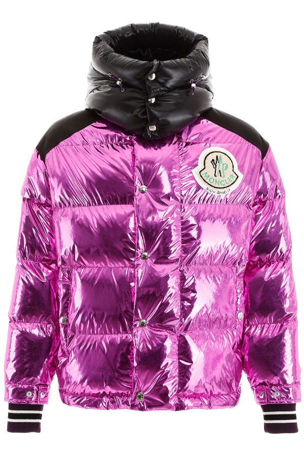 moncler purple coat