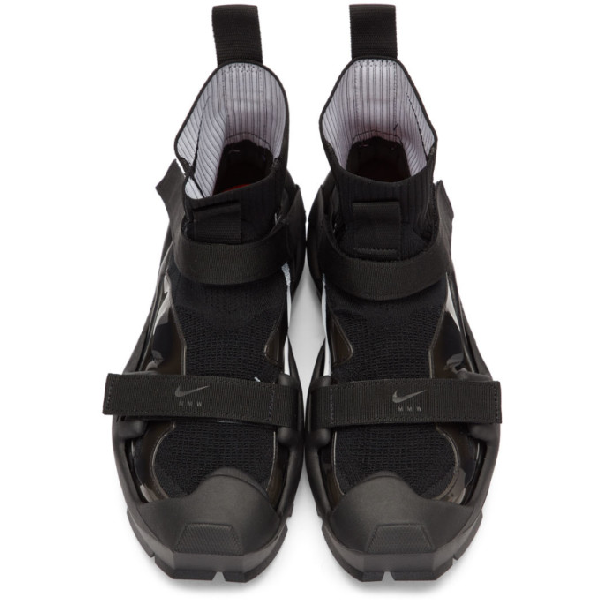 Nike Black Mmw Edition Free Tr Flyknit 3 Sneakers In 001 Black | ModeSens