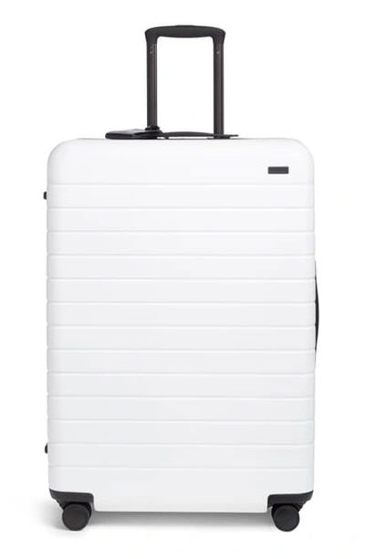 Shop Away The Large Suitcase - White (nordstrom Exclusive) In White/ Multi