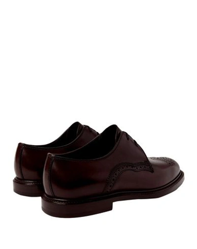 Dolce & Gabbana Lace-up Shoes In Brown