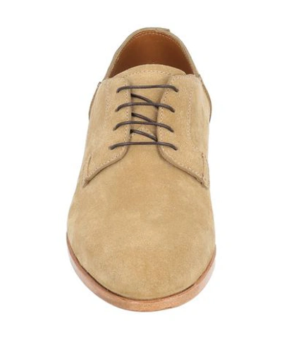 Shop Barracuda Lace-up Shoes In Sand