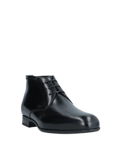 Shop Ferragamo Ankle Boots In Black