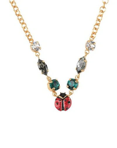 Shop Dolce & Gabbana Necklace In Gold