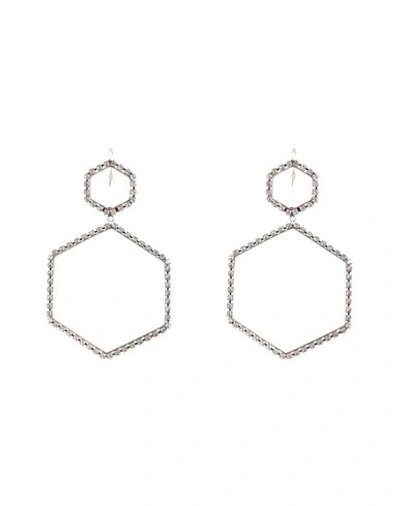 Shop Isabel Marant Earrings In Silver