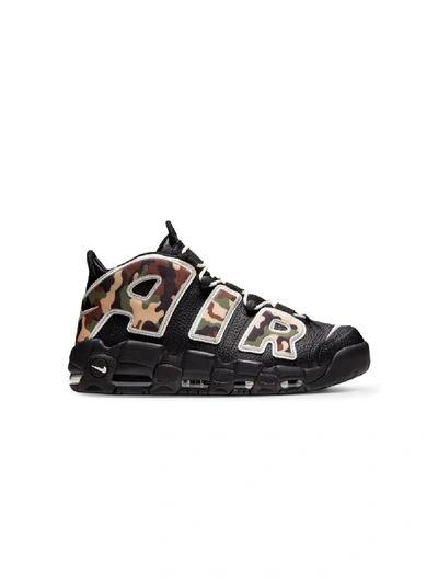 Shop Nike Air More Uptempo '96 Sneakers In Black