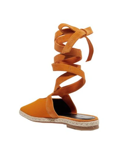 Shop Jw Anderson Espadrilles In Orange