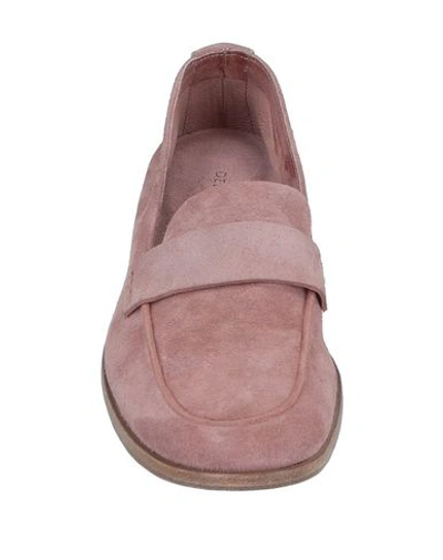Shop Del Carlo Woman Loafers Pastel Pink Size 8 Soft Leather