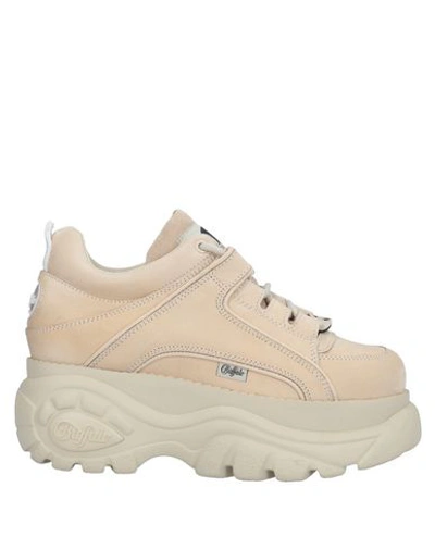 Shop Buffalo Sneakers In Beige