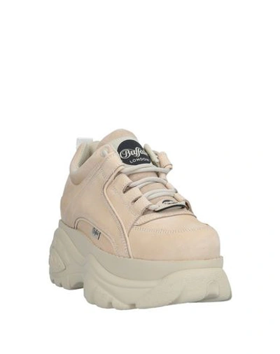 Shop Buffalo Sneakers In Beige