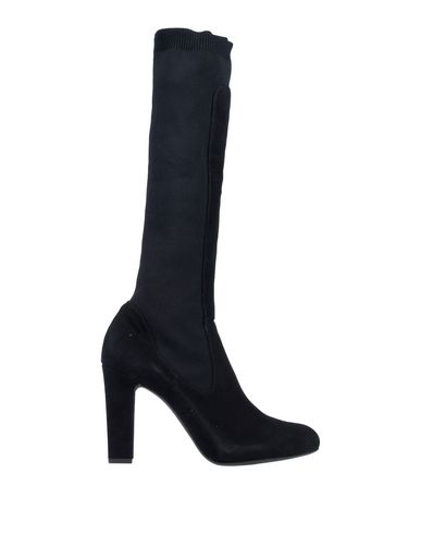 unisa black fabric boots