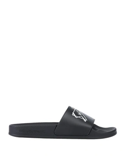 Shop Mcq By Alexander Mcqueen Sandals In Black