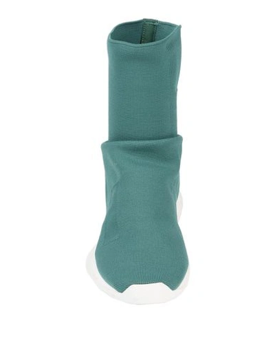Shop Rick Owens Drkshdw Ankle Boots In Green