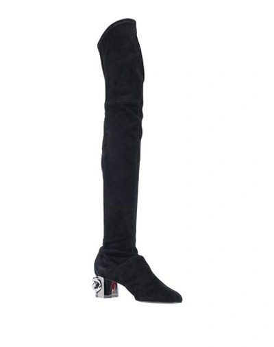 Casadei Boots In Black