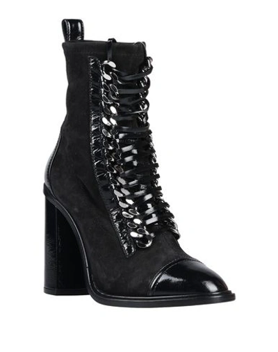 Shop Casadei Woman Ankle Boots Black Size 9.5 Soft Leather