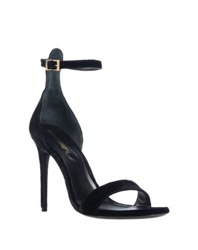 Shop Aldo Castagna Sandals In Black