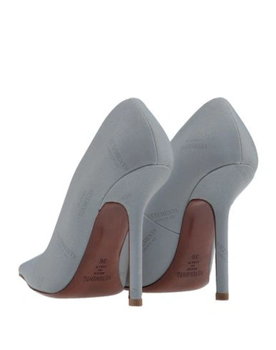 Shop Vetements Pumps In Light Grey