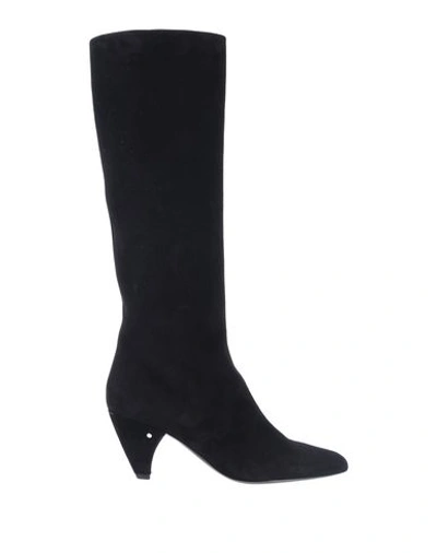 Shop Laurence Dacade Knee Boots In Black