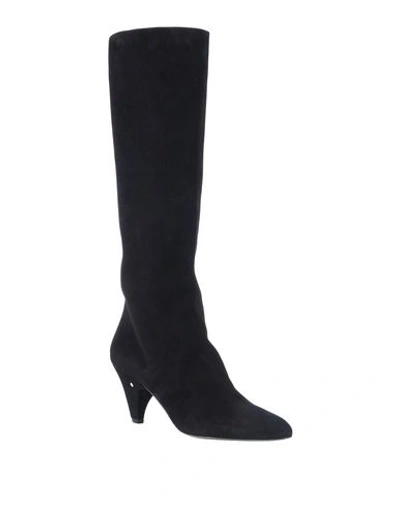 Shop Laurence Dacade Knee Boots In Black