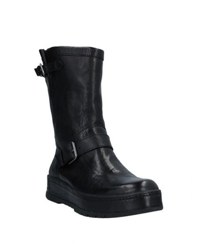 Shop Crime London Woman Ankle Boots Black Size 6 Soft Leather