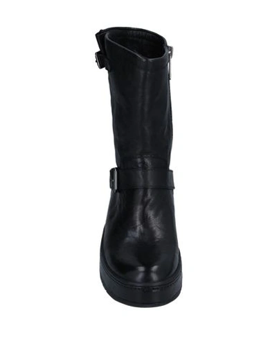 Shop Crime London Woman Ankle Boots Black Size 6 Soft Leather
