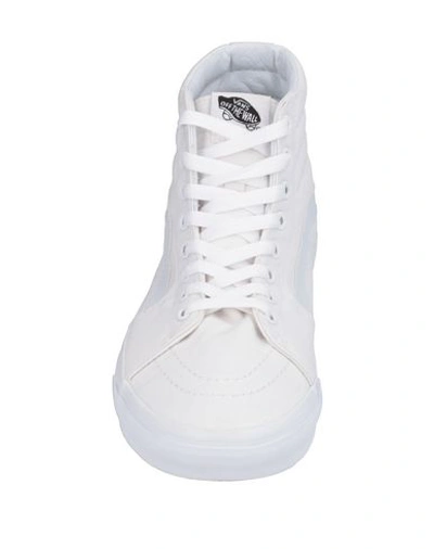 Shop Vans Woman Sneakers White Size 7 Textile Fibers