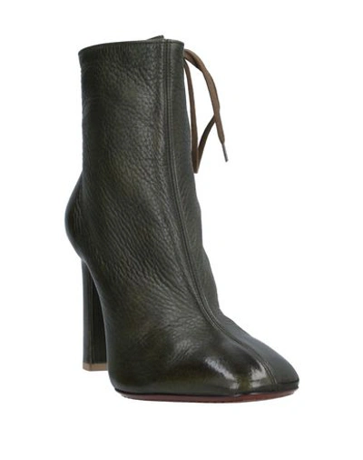 Shop Santoni Edited By Marco Zanini Ankle Boots In Military Green