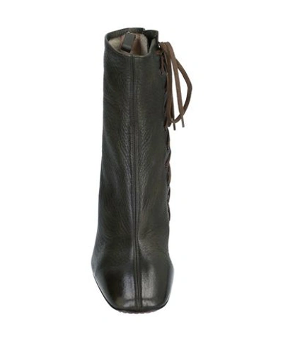 Shop Santoni Edited By Marco Zanini Ankle Boots In Military Green