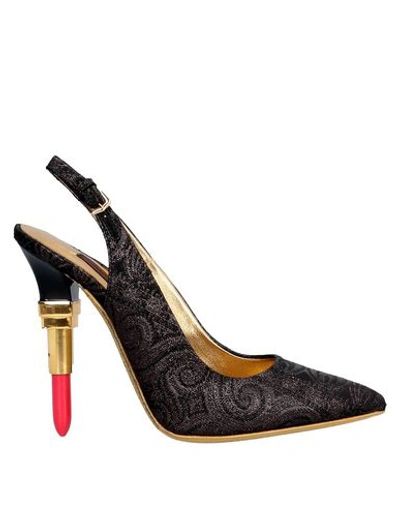 Shop Alberto Guardiani Pump In Black