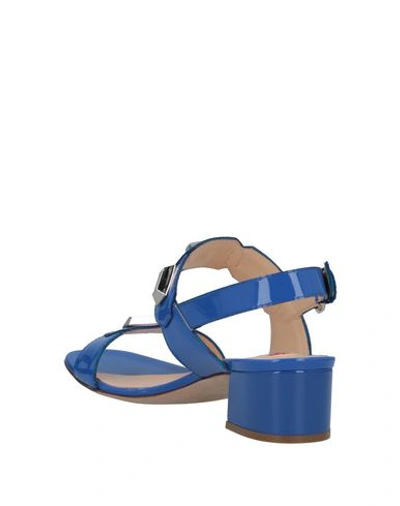Shop Ballin Sandals In Bright Blue