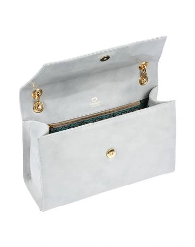 Shop Cruciani Handbags In Light Grey