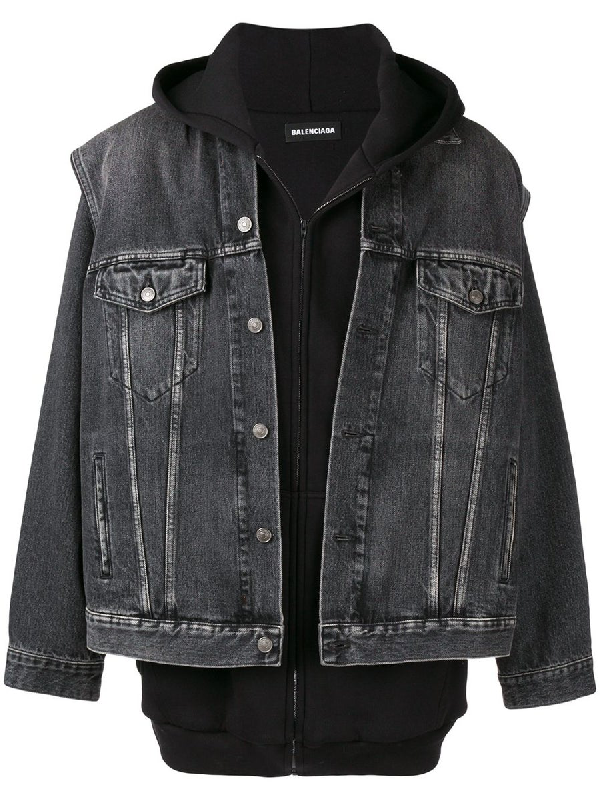 balenciaga denim jacket price