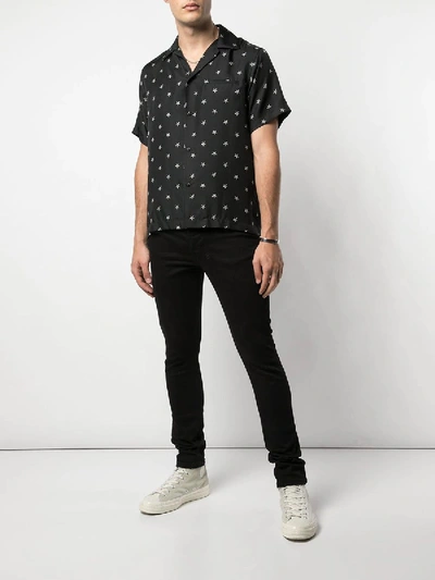 Shop Amiri Star Short Sleeve Shirt