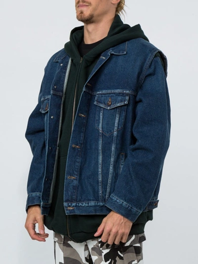 Shop Balenciaga Layered Jacket