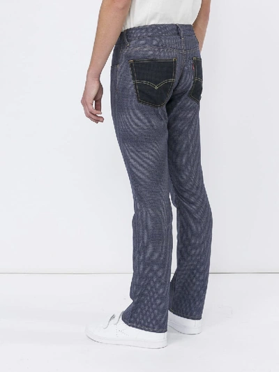 Shop Junya Watanabe X Levi's Contrast Pockets Bootcut Jeans