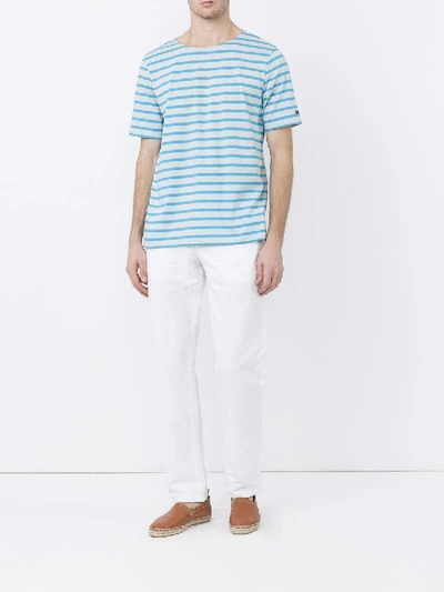 Shop Saint James The Webster X Lane Crawford Striped Top