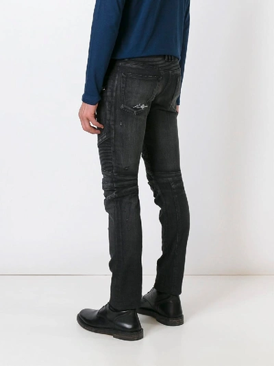 Shop Balmain Biker Jeans