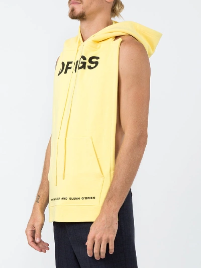 Shop Raf Simons Drugs Pannel Hoodie