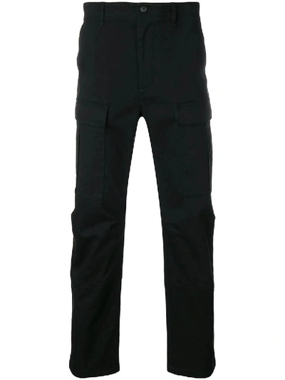 Shop Balenciaga Cargo Pants Black