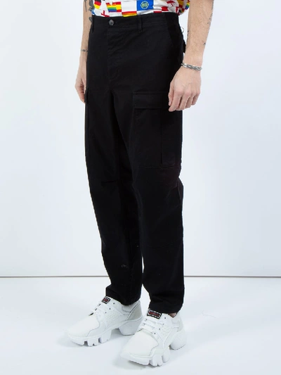 Shop Balenciaga Cargo Pants Black