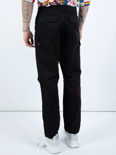 Shop Balenciaga Cargo Pants Black