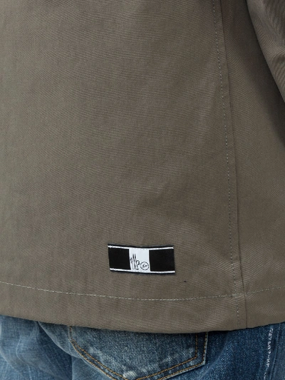 Shop Moncler Genius 7 Moncler Fragment Hiroshi Fujiwara Patch Detail Jacket In Green