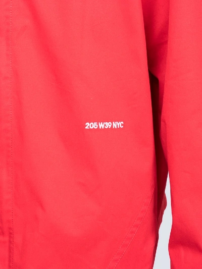 Shop Calvin Klein 205w39nyc Taping Detail Shirt Red