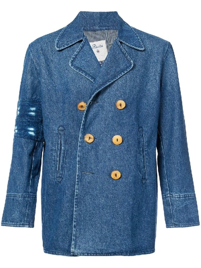 Shop United Rivers Mississippi River Peacoat In Blue