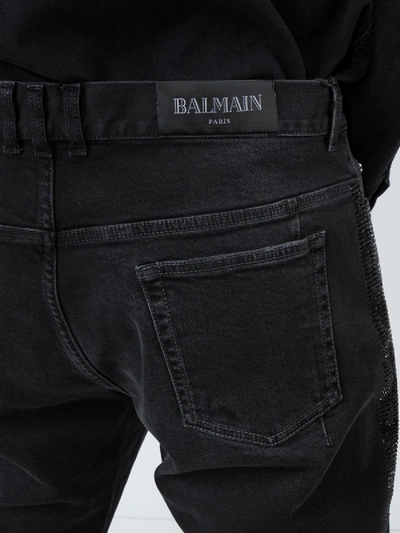 Shop Balmain Slim-fit Jeans