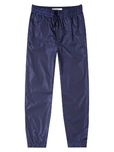 Shop Givenchy Track Pants In Blue