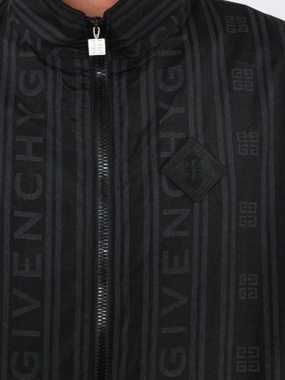 Shop Givenchy Logo Windbreaker